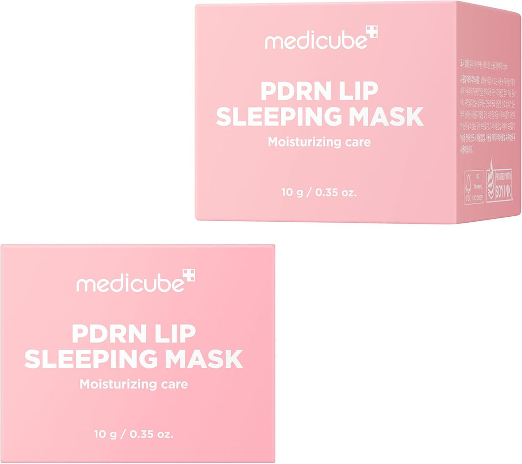Medicube PDRN maschera per labbra idratante per dormire | PDRN di salmone, collagene, burro di karité per labbra più morbide, idratazione duratura, cura labbra notturna e quotidiana, skincare coreana Visita lo Store di medicube