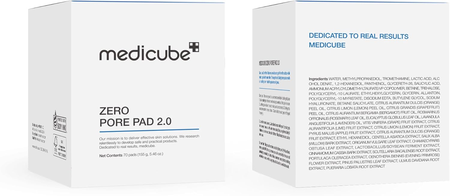 Medicube – Zero Pore Pad | Pad Esfolianti Pori K-Beauty