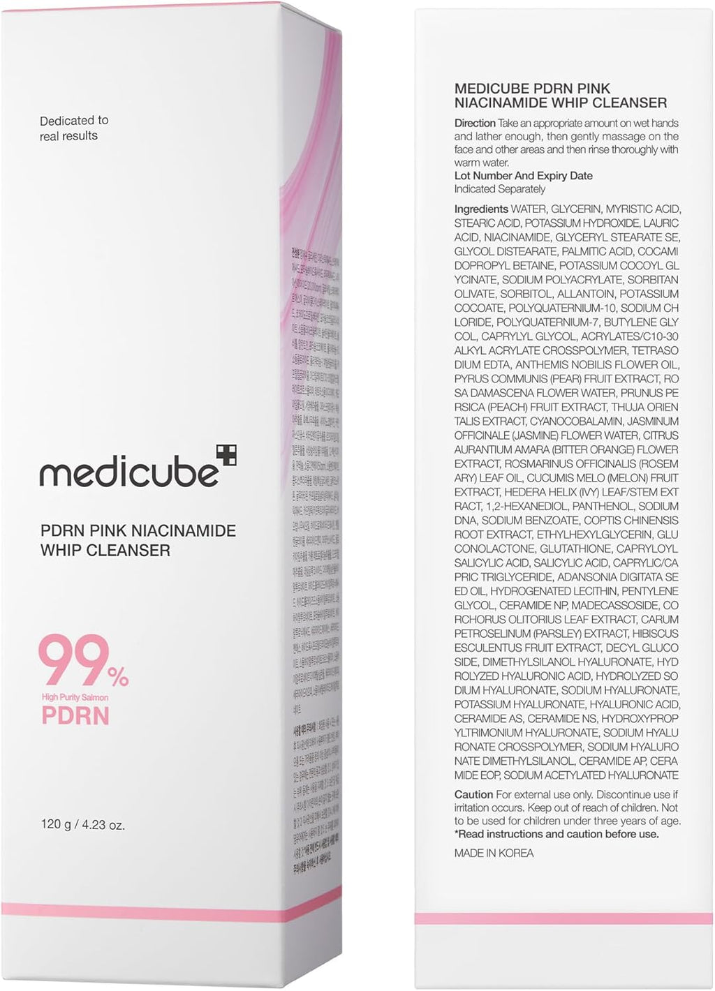 Medicube – PDRN Whip Cream | detergente viso K-Beauty