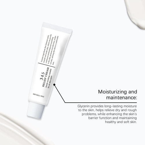 Crema viso lenitiva e idratante vegan MG store, texture cremosa e naturale con ingredienti coreani per la cura della pelle.